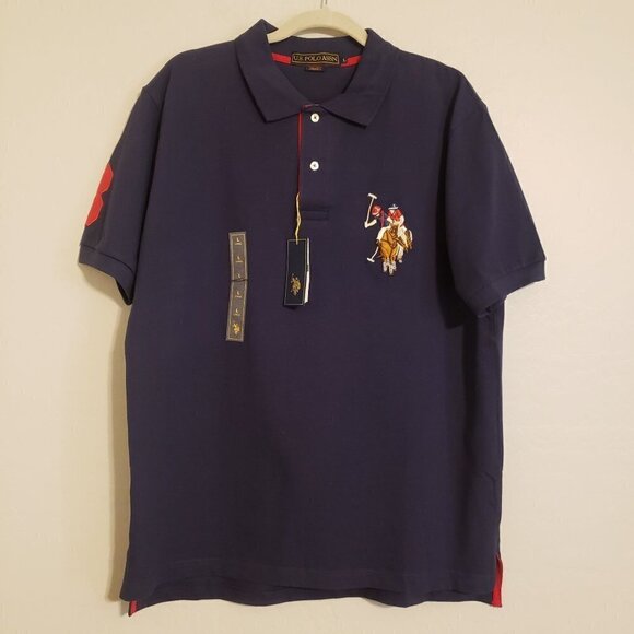 U.S Polo Assn. short sleeve polo NWT - Picture 2 of 6
